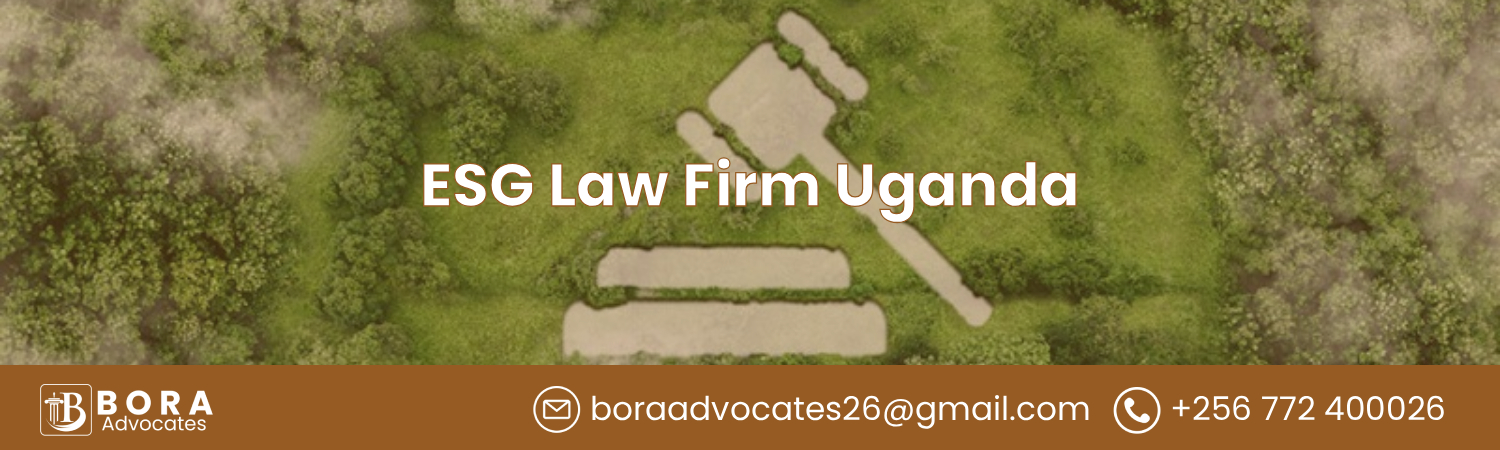 ESG Law Firm Uganda Bora Advocates Areas of Expertise